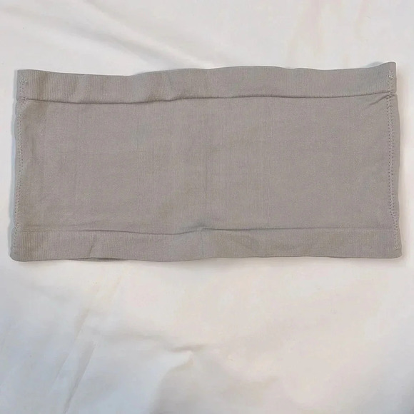 Angel  Seamless Underwire Bandeau Bra Grey, Size 1XL - Picture 3 of 5